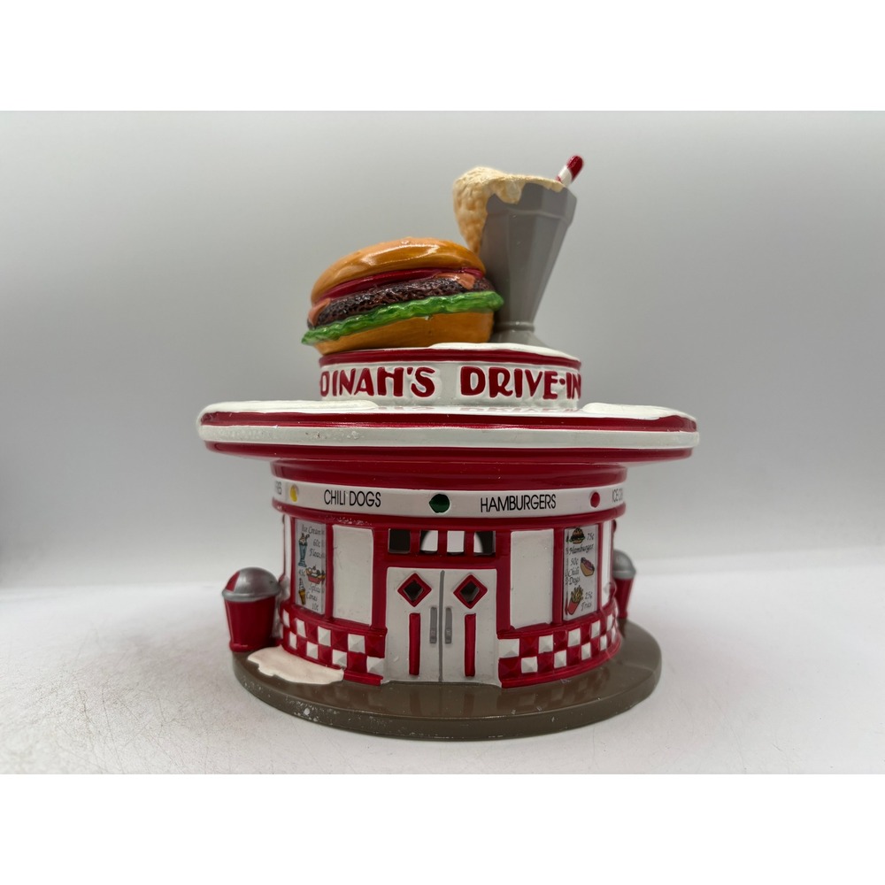 Department 56 1993 Vintage Original Snow Village Dinah's Drive In 5447-0 Retired